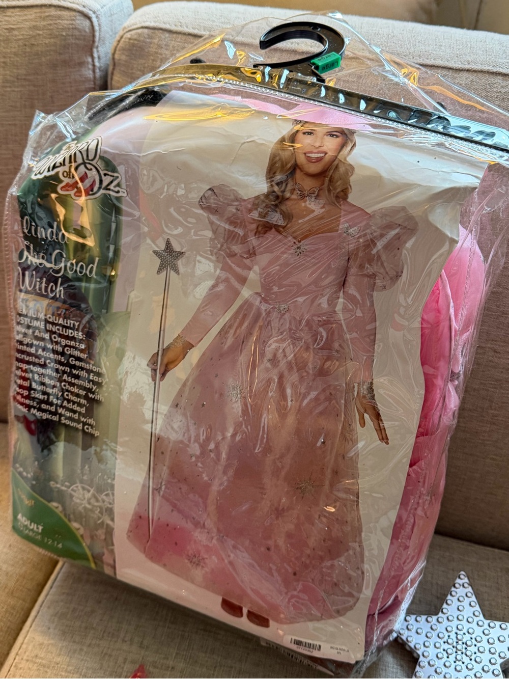 Pink Glinda the Good Witch Full Costume - Adult